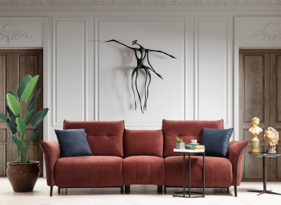 Designer Sofa Wohnzimmer Neu Polstersofa Viersitzer Couch Modern Möbel